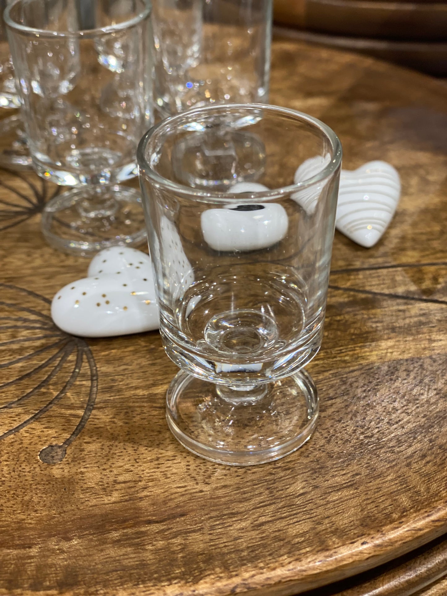 6 verres à liqueur transparents LUMINARC modèle SUEDE