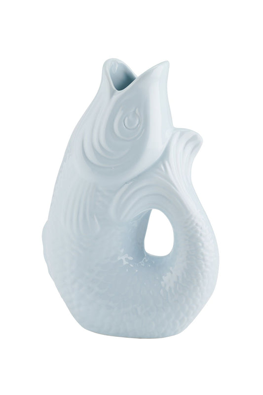 Vase poisson Monsieur Carafon, taille S, blue horizon