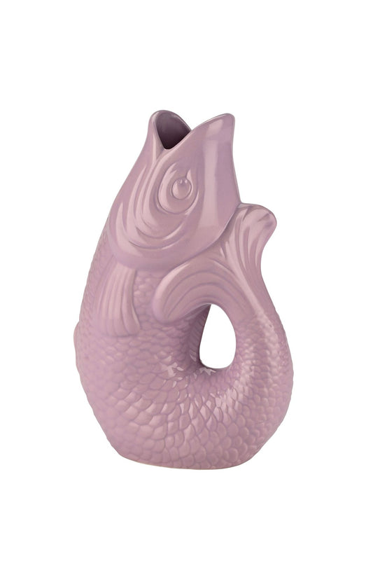 Vase poisson Monsieur Carafon, taille S, lavender