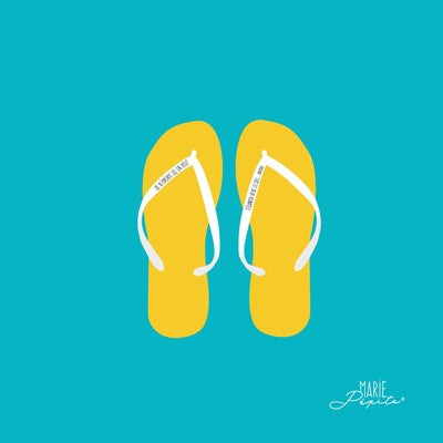 Petit tableau TONGUES 11 x 11 cm