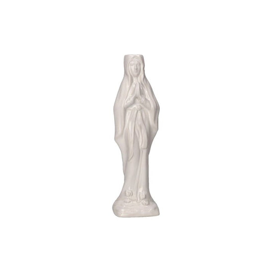 Vase blanc "vierge marie"