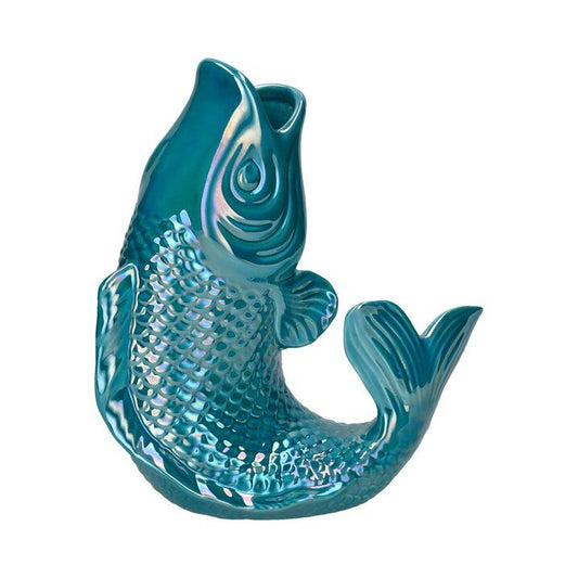 Vase poisson "Mamsell Koi" , taille S, rainbow ocean