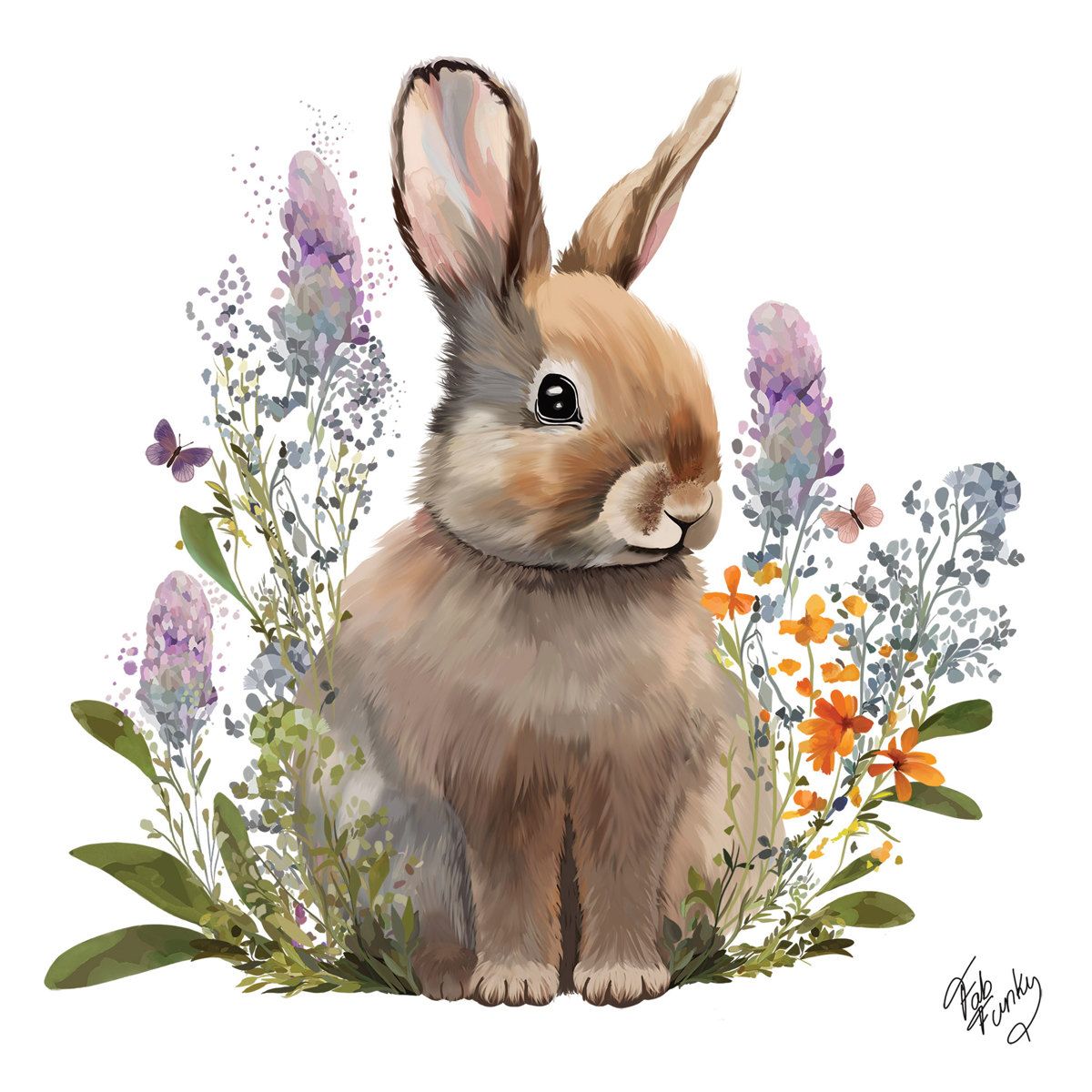 Serviettes en papier LAPIN