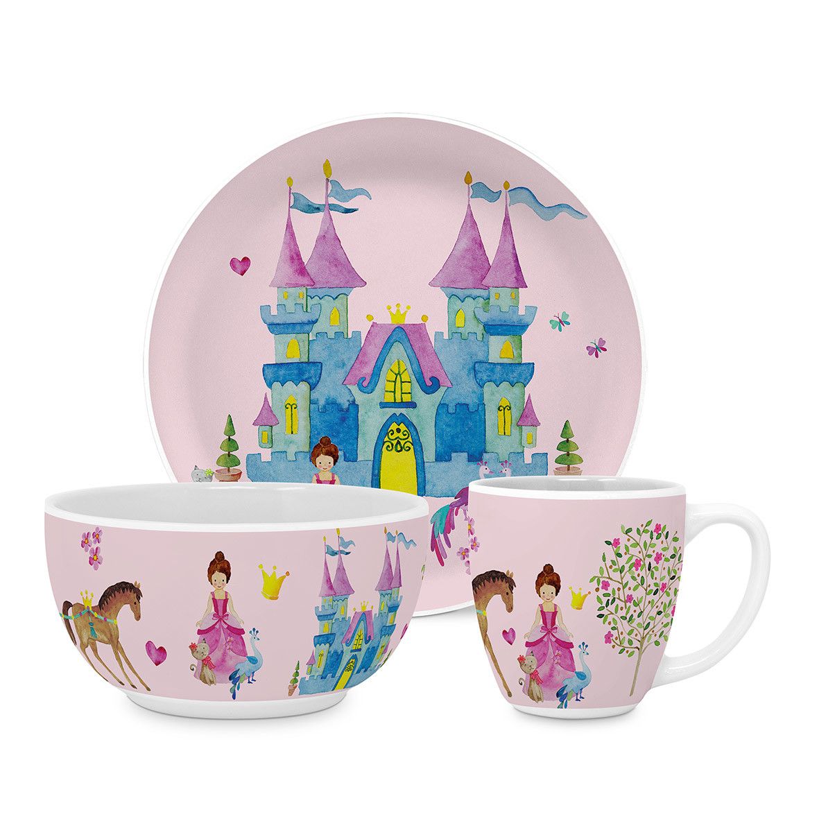 Boite cadeaux set princesse en porcelaine