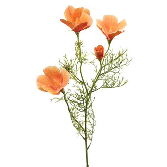 Fleur artificielle COSMOS orange - Amadeus