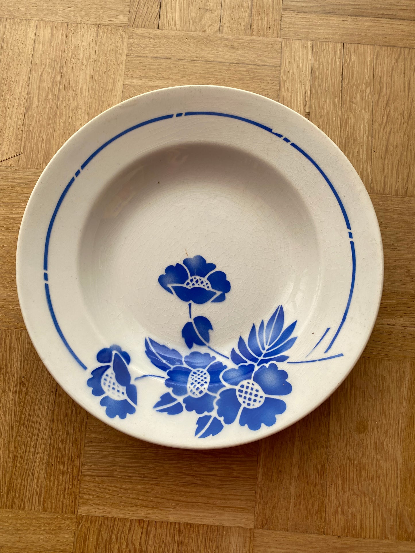 7 assiettes creuses Moulin des loups