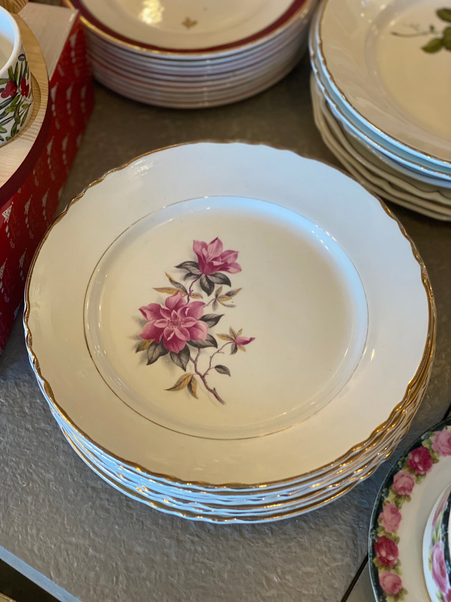 Assiette plate Moulin des loups
