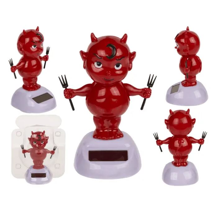 Figurine mobile solaire "bébé diable"
