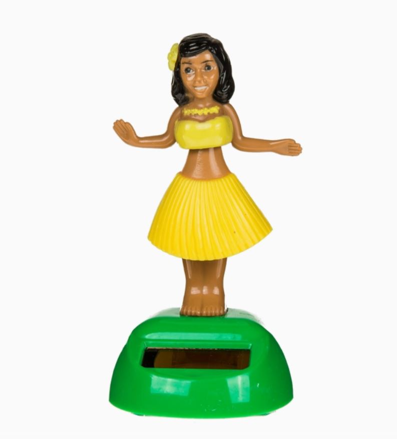 Figurine mobile solaire "HULA GIRL"