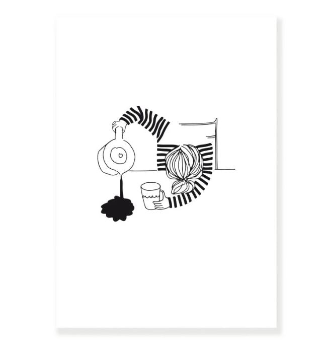 AFFICHE A4 "Les Matins Difficiles" - My Lovely Thing