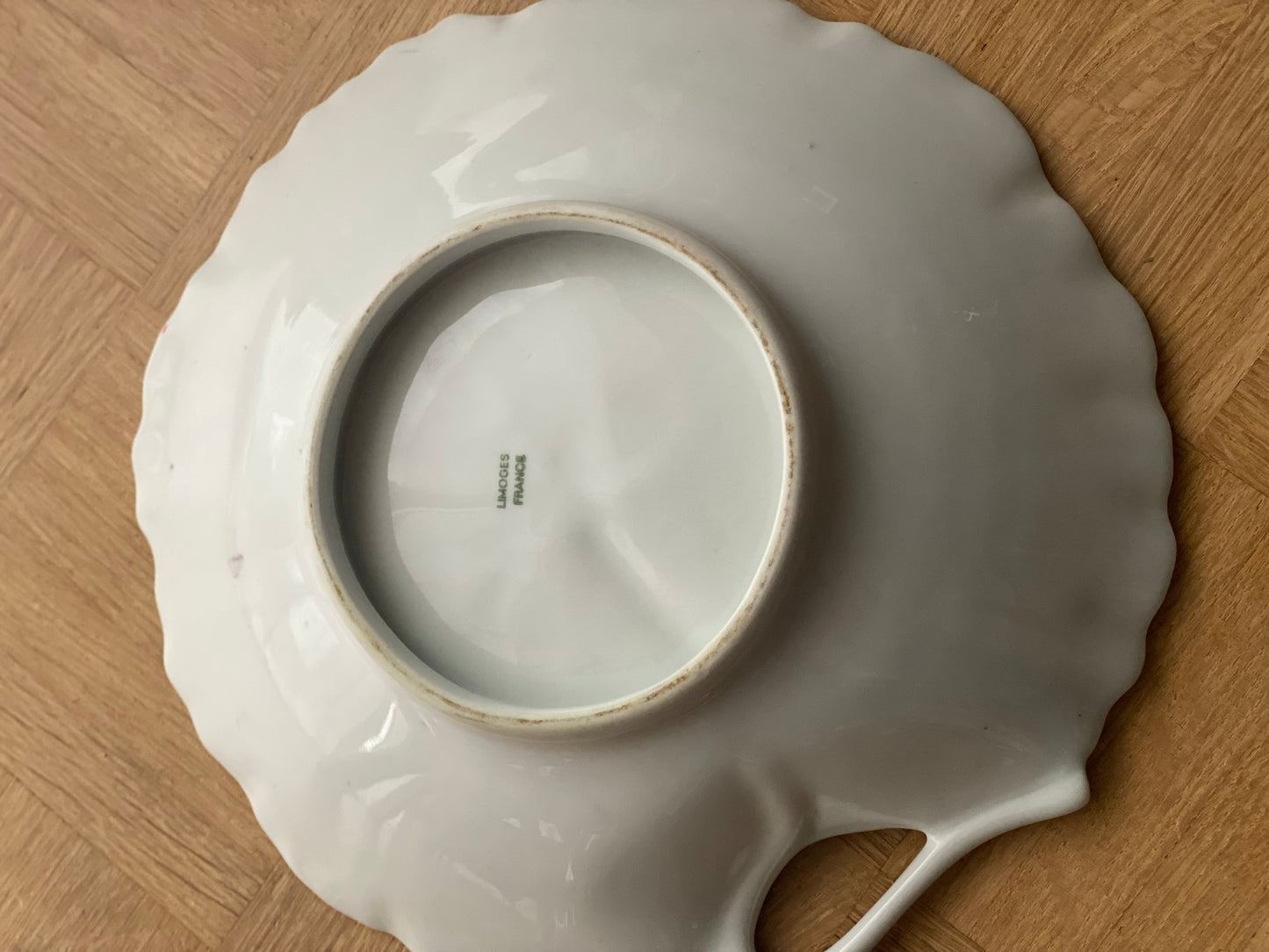 Coupe à fruits en porcelaine de Limoges