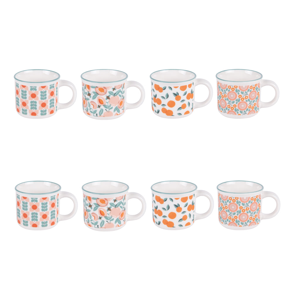 Coffret de 8 petites tasses "Bellini"