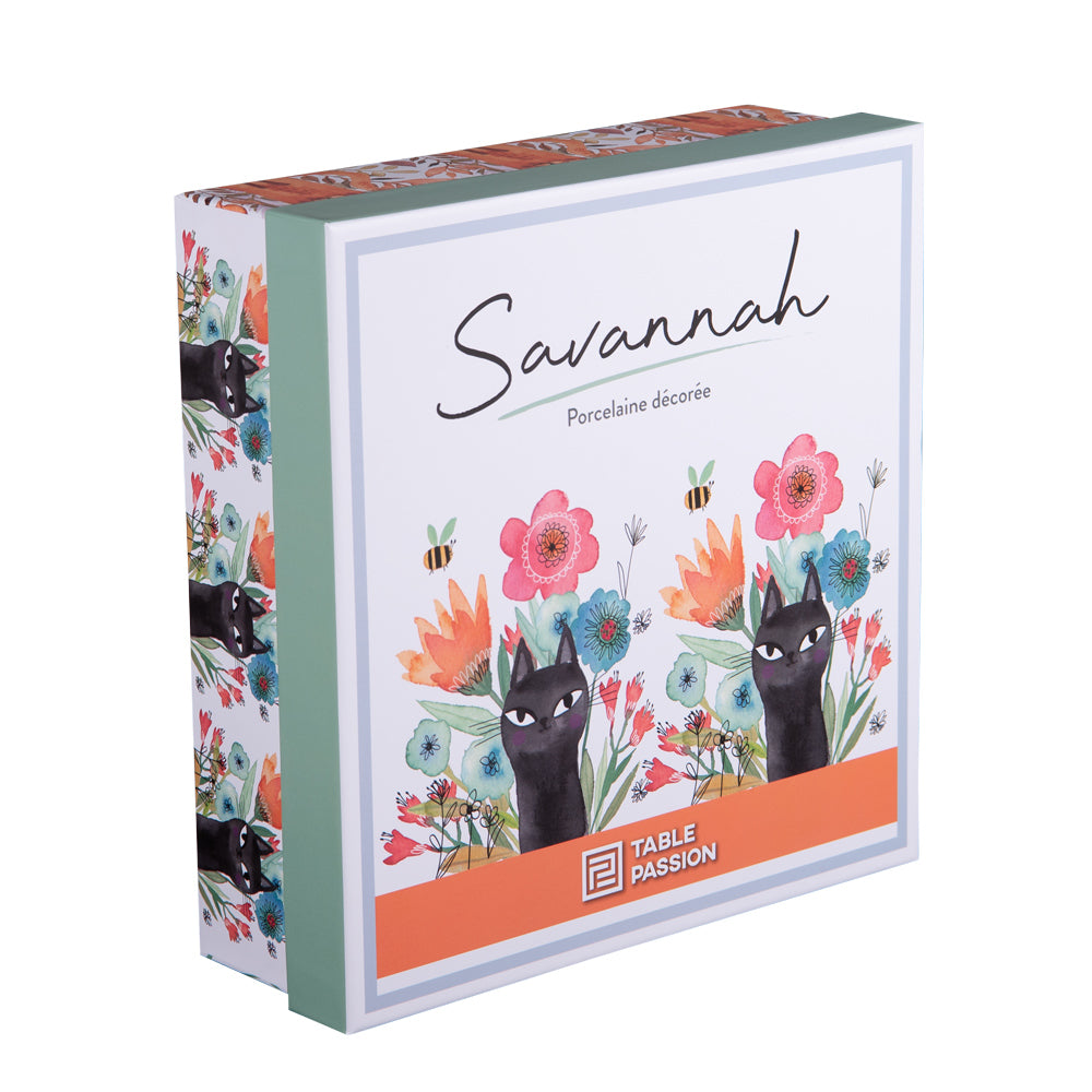 Coffret de 4 grands mugs "chats"