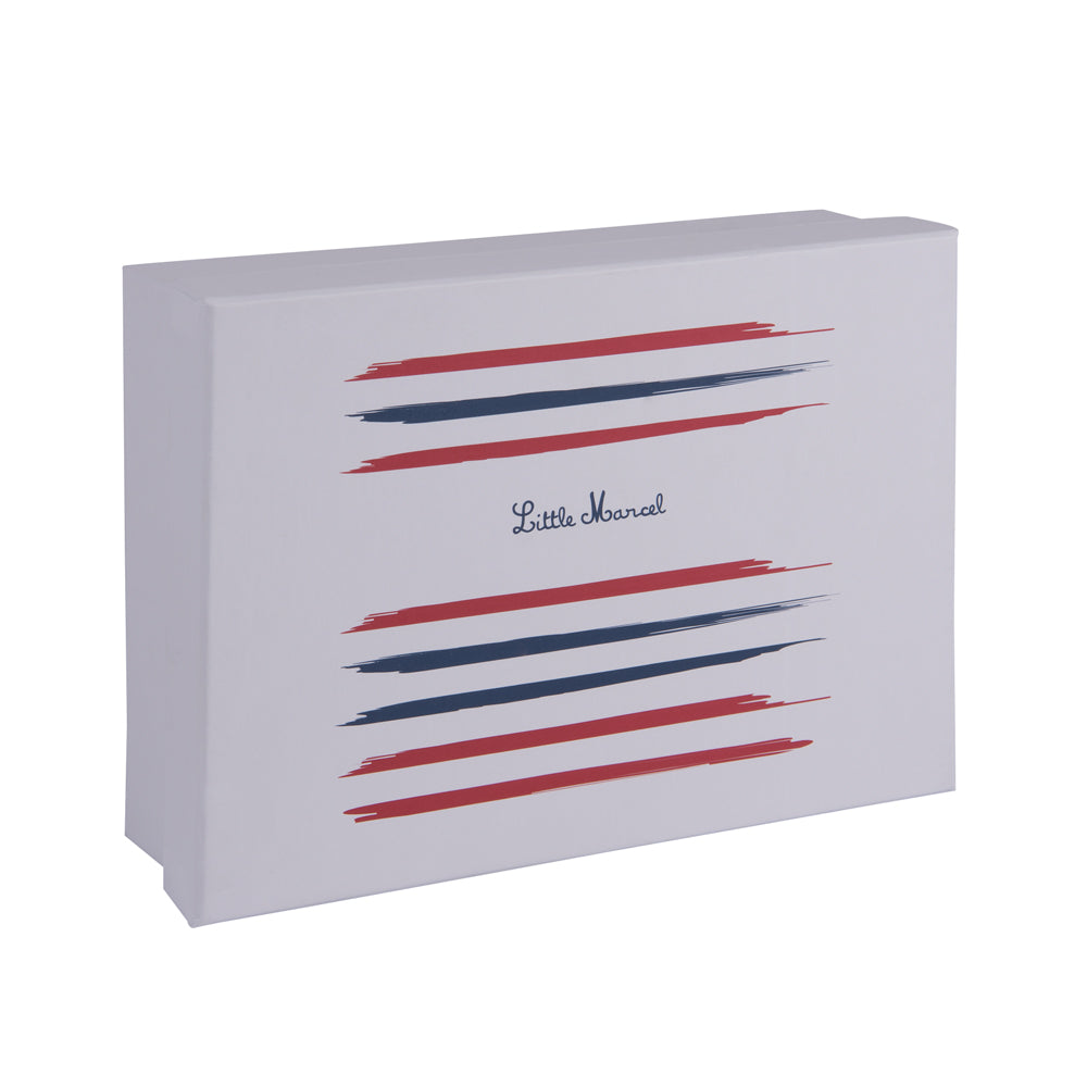 Coffret de 4 gobelets Little Marcel en porcelaine