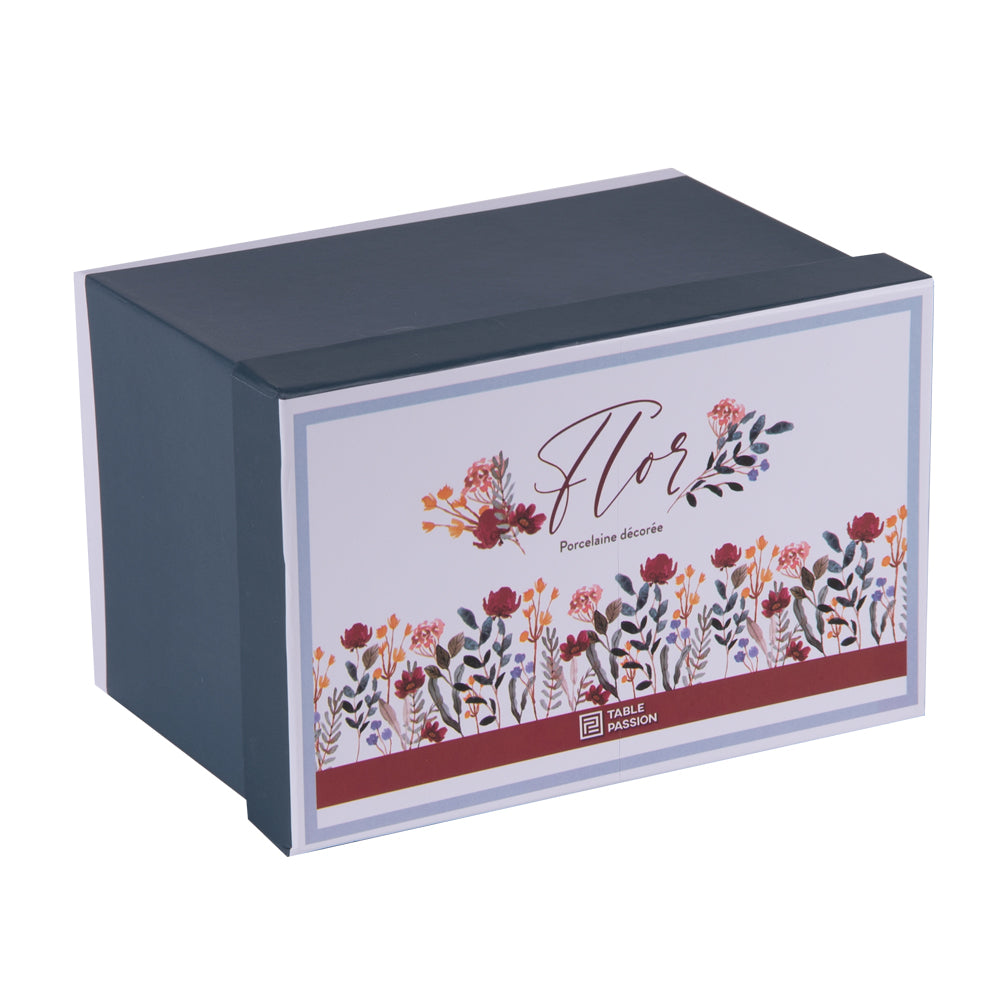 Coffret théière et filtre "Flor" 0.7 l