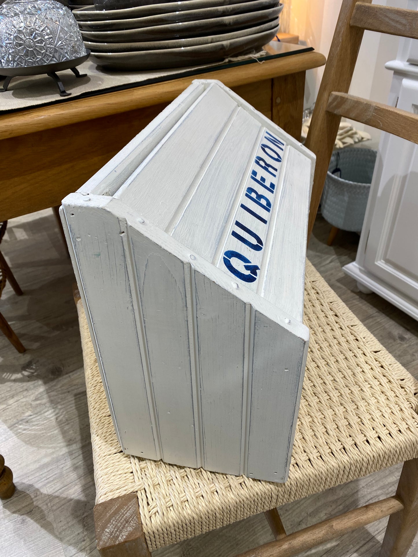 Petit Coffre de rangement en bois QUIBERON