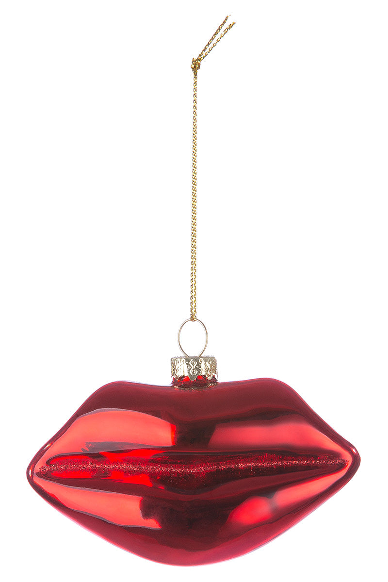 Décoration suspension pour sapin "bouche"