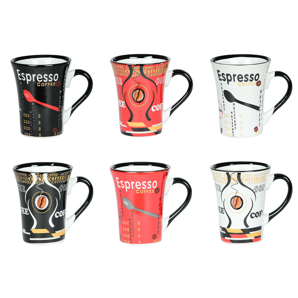 Coffret 6 petites tasses "color"