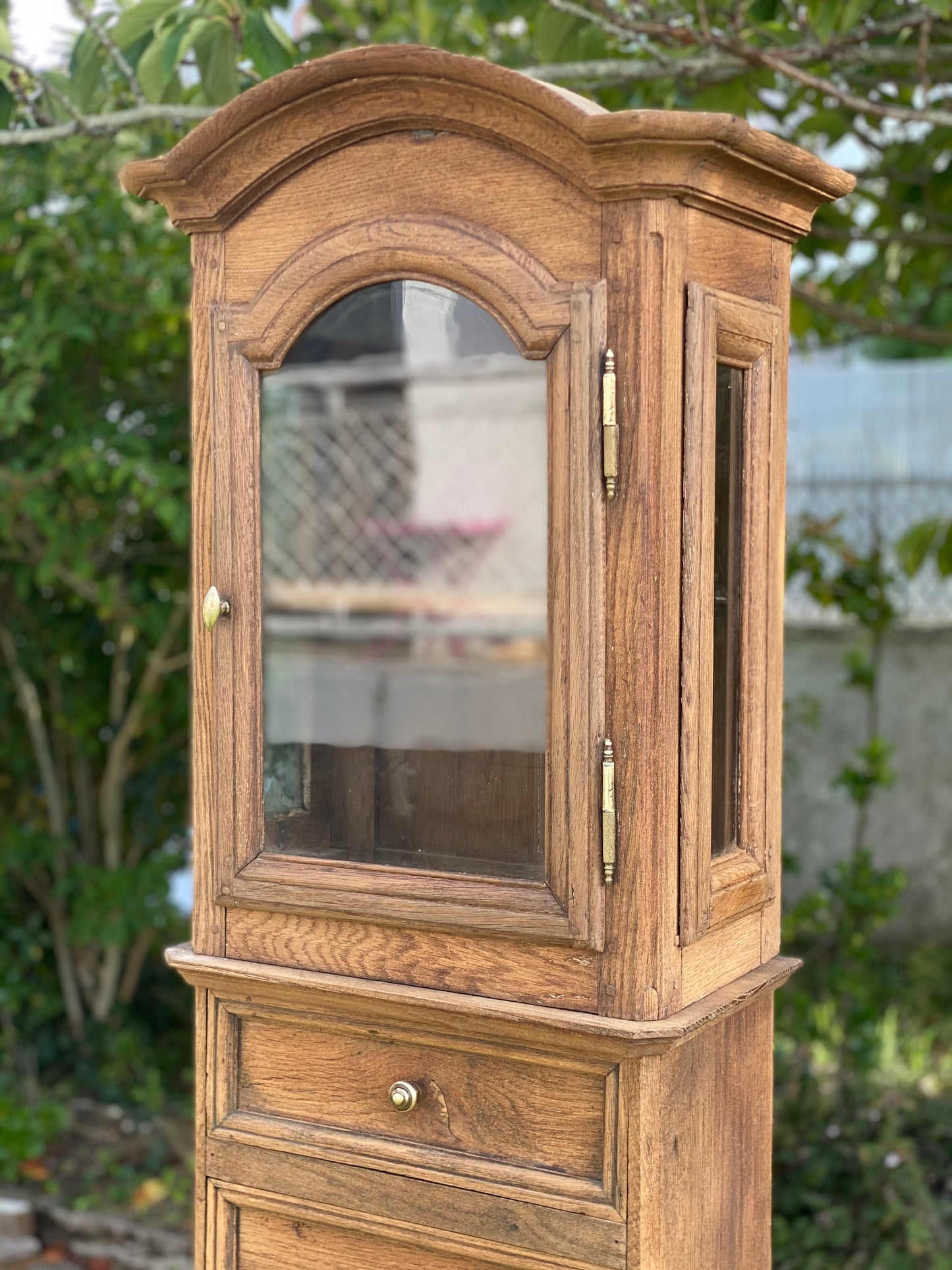 Étagère / vitrine ancienne