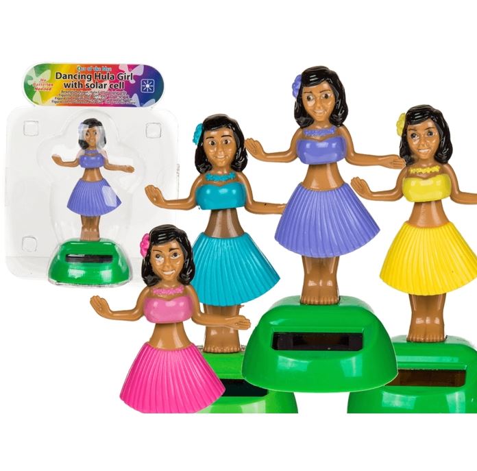 Figurine mobile solaire "HULA GIRL"