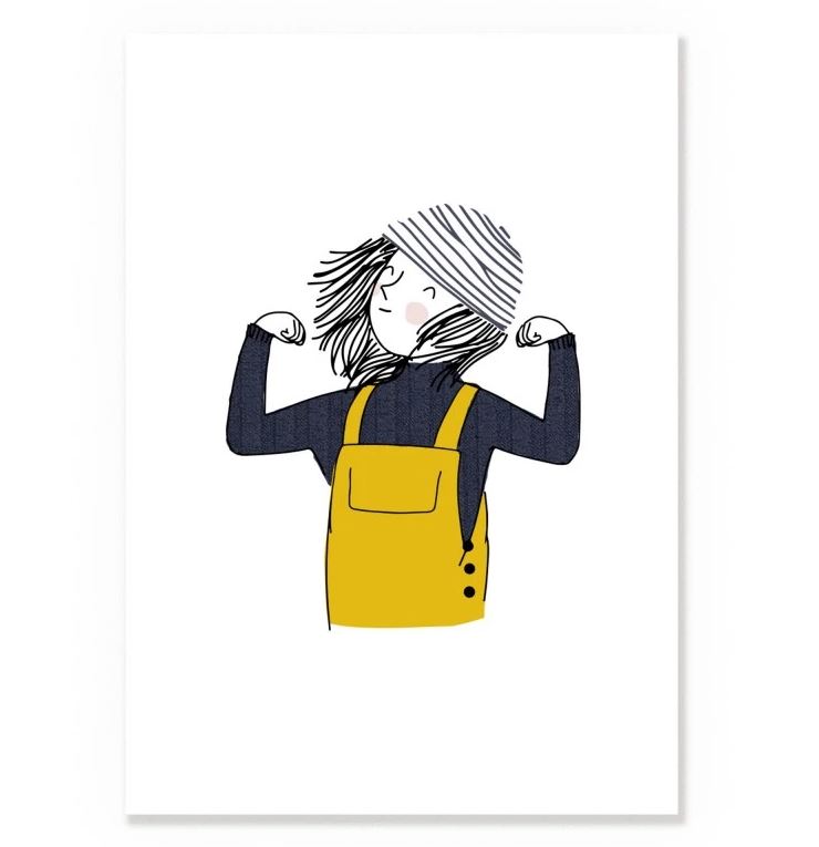 AFFICHE A3 - Matelot En Salopette - My Lovely Thing