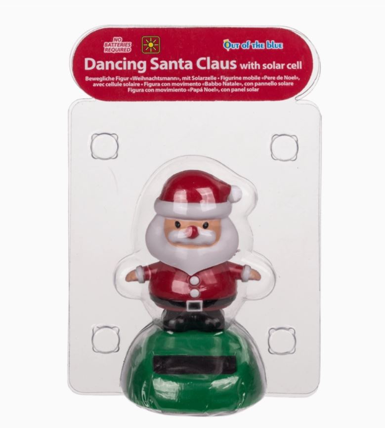 Figurine mobile solaire "Père Noël"