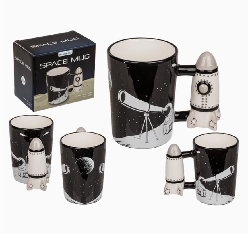Mug "Spaceman" poignée fusée