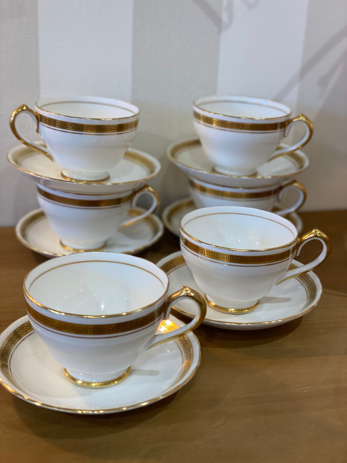 Lot 6 grandes tasses à café / thé