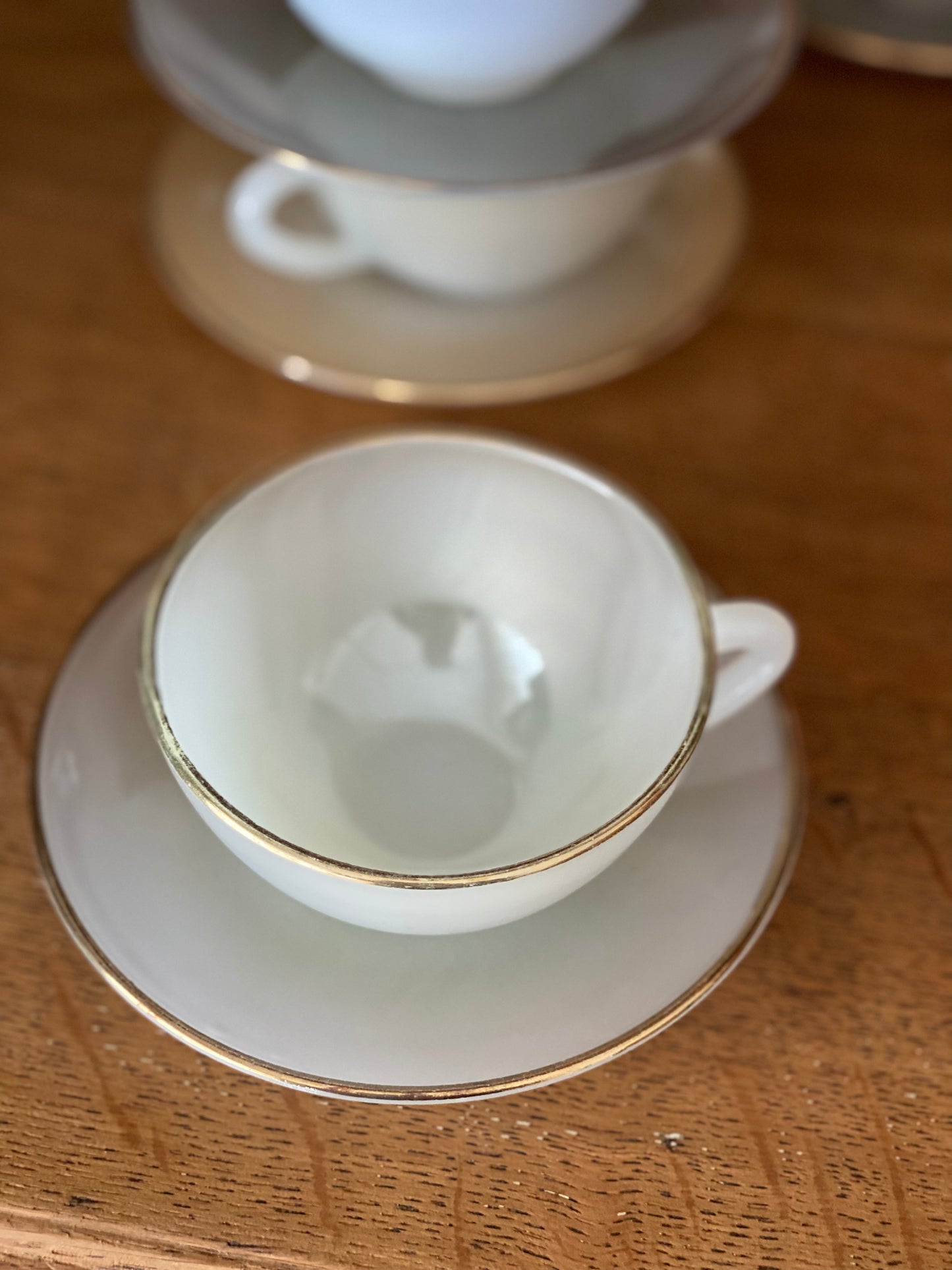 Service à café Arcopal arlequin 10 tasses