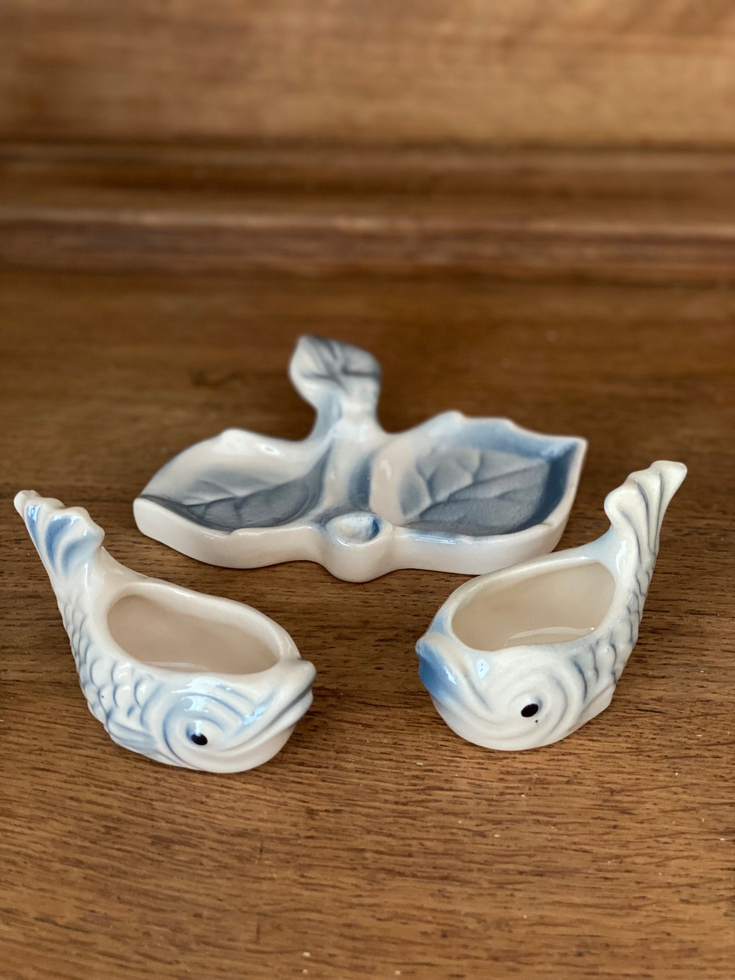 Salière et poivrière Poissons