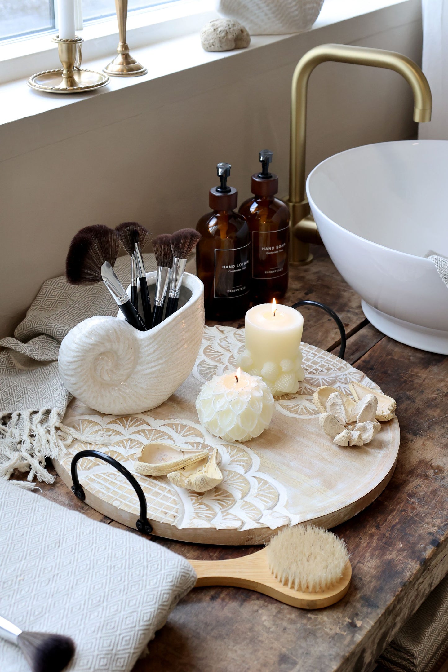 Vase en forme de coquillage