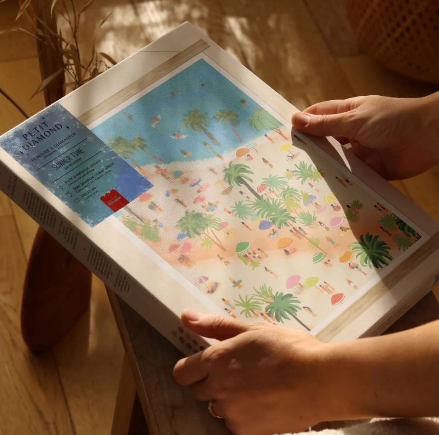 Coffret Petit Diamond - Diamond Painting Summer Time par Melisa Bilgici