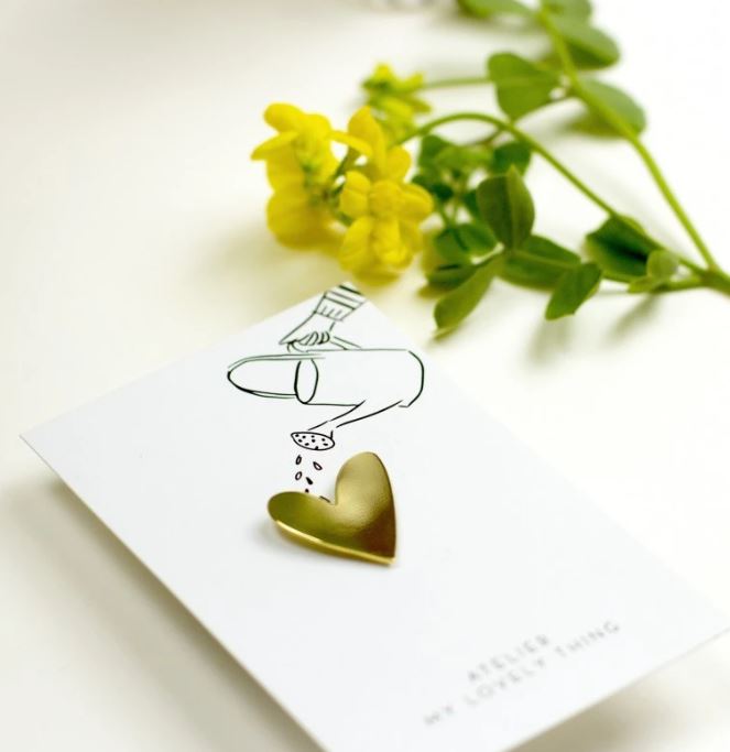 Pin's "coeur" - My Lovely Thing