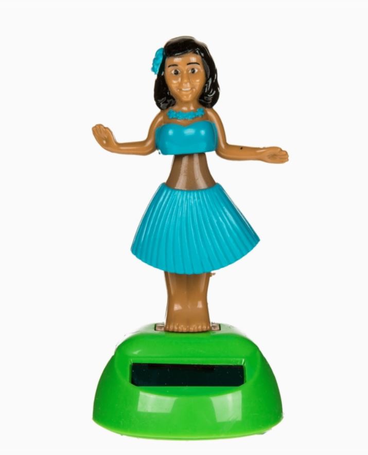 Figurine mobile solaire "HULA GIRL"