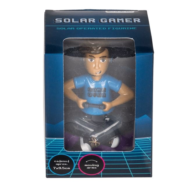 Figurine mobile solaire "GAMER"