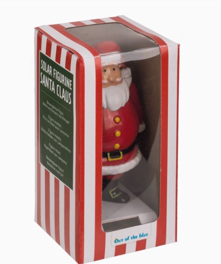 Figurine mobile solaire "grand Père Noël"