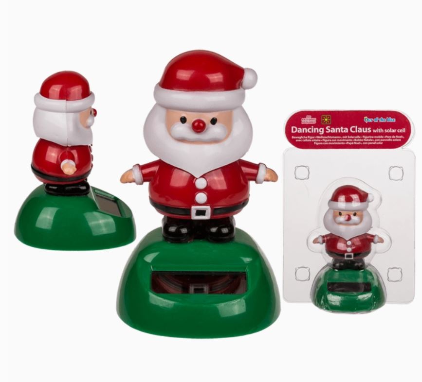 Figurine mobile solaire "Père Noël"