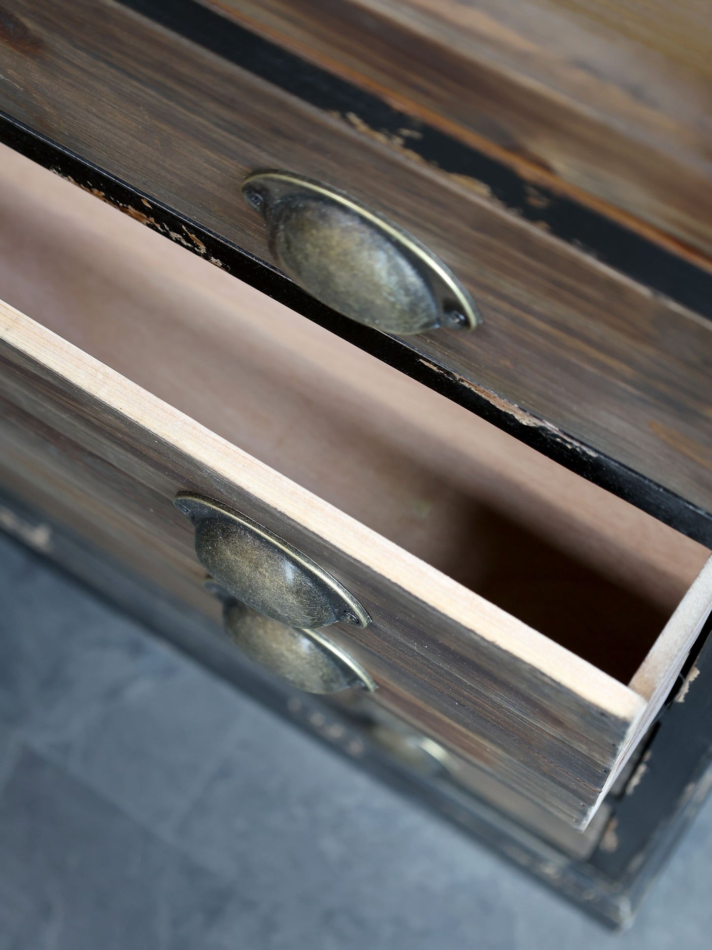 buffet vitrine 2 portes + tiroirs