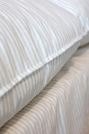 Canapé Lin Malo 5 Oreillers 220x95x75 cm Naturel