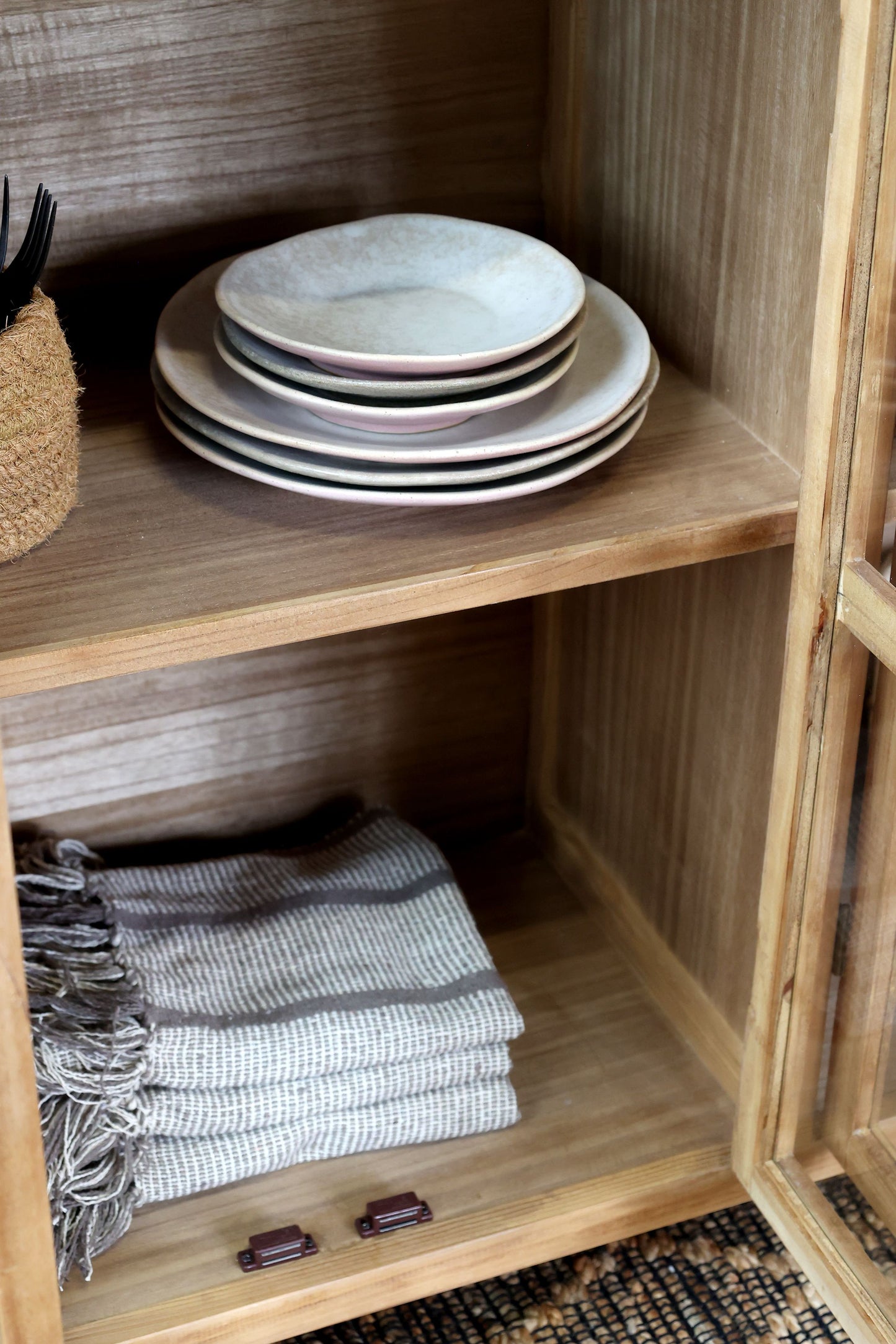 Buffet Vitrine portes vitrées