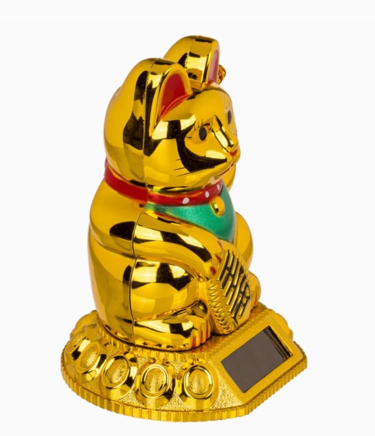 Figurine mobile solaire "CHAT MANEKI NEKO"