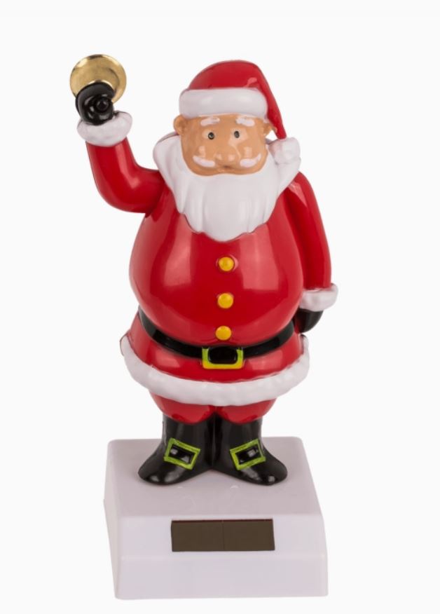 Figurine mobile solaire "grand Père Noël"