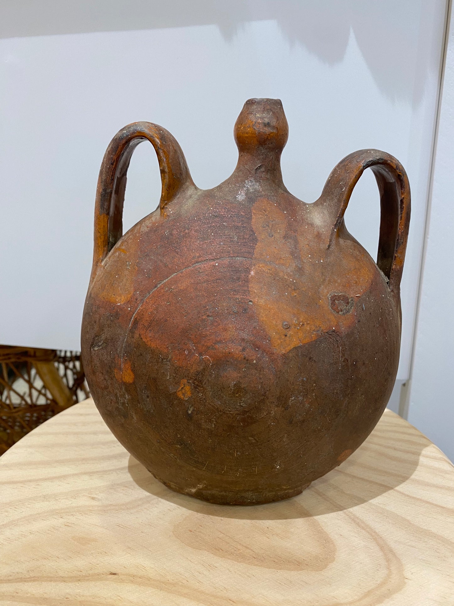 Ancienne gourde en terre cuite