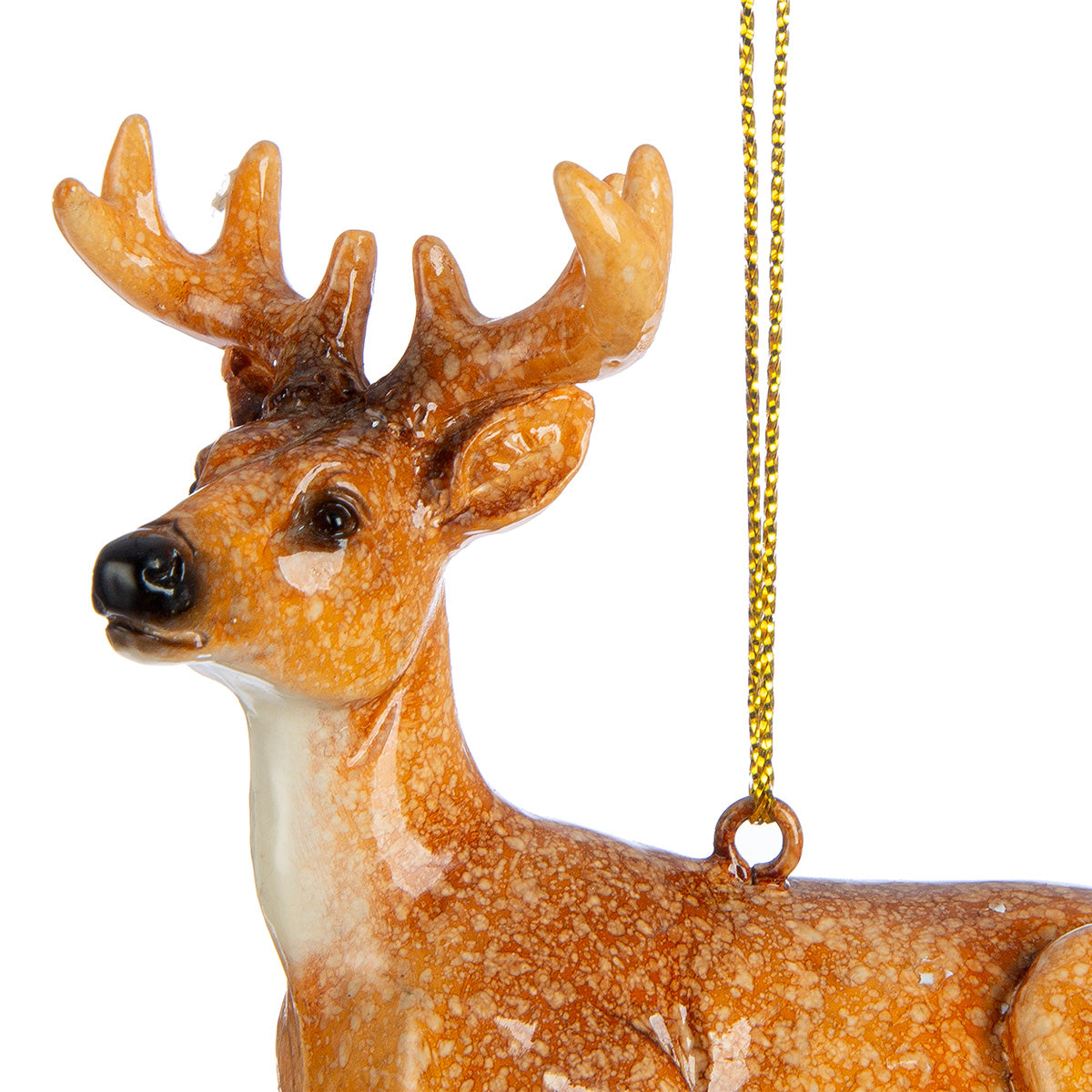 Décoration suspension pour sapin "cerf"