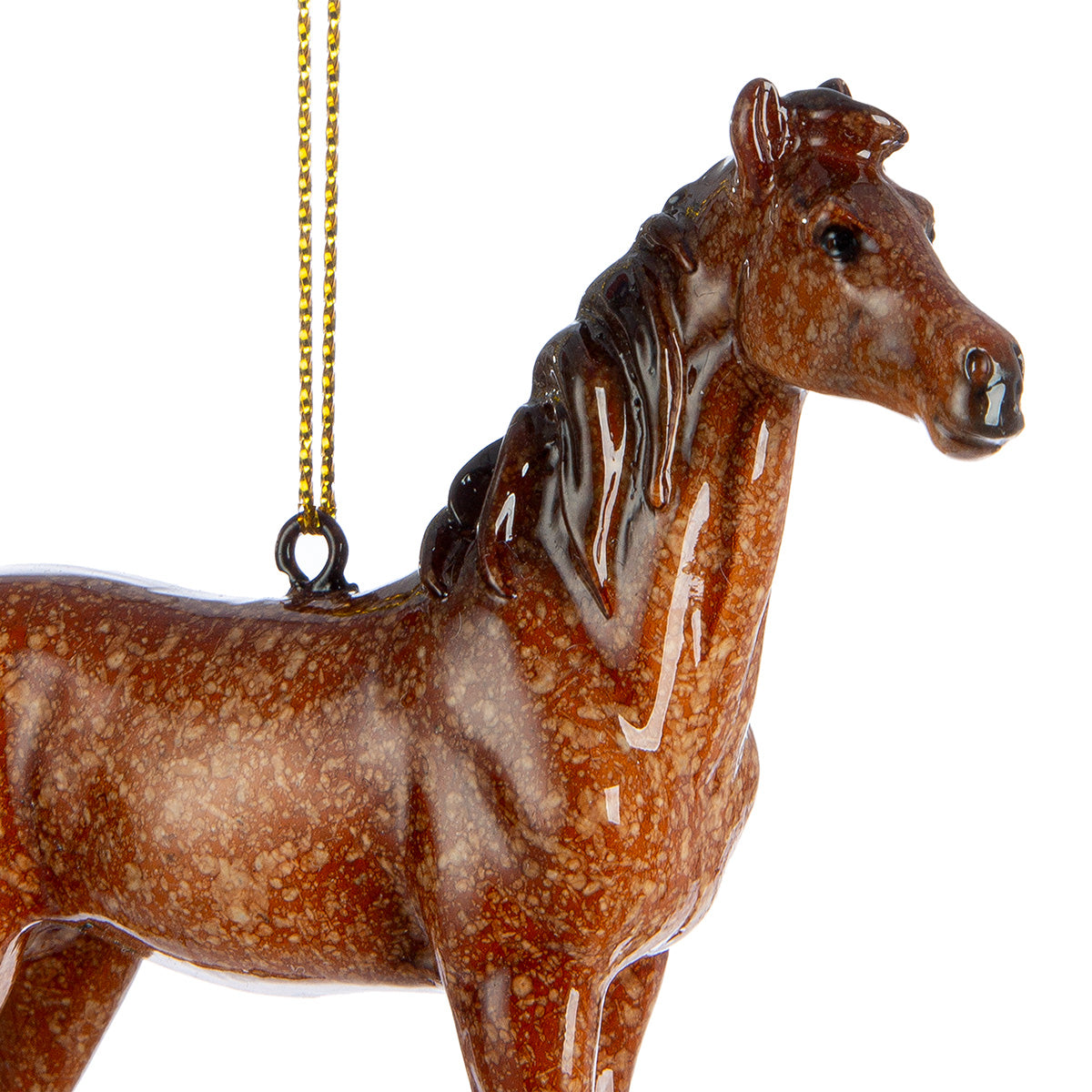 Décoration suspension pour sapin "cheval"