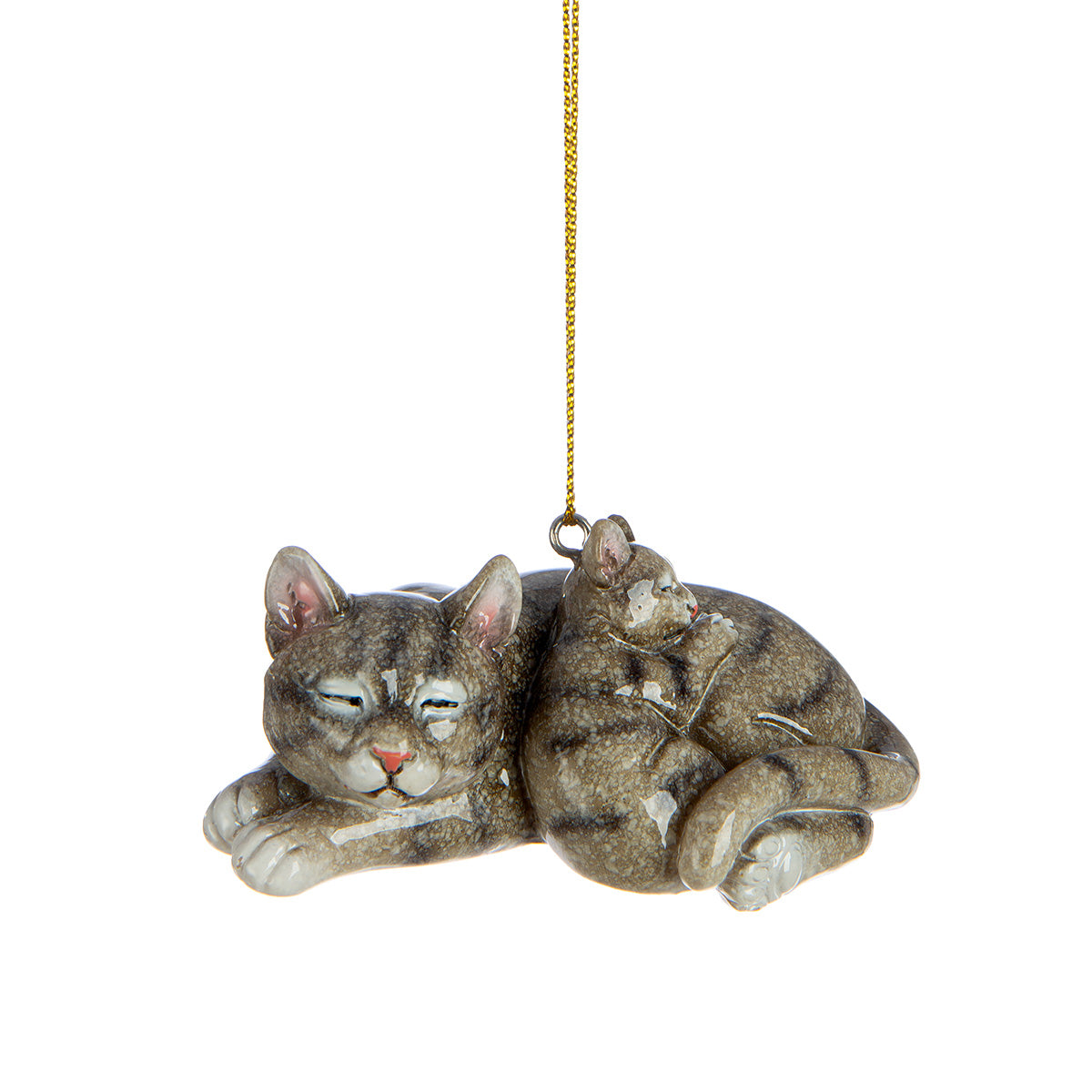 Décoration suspension pour sapin "chat"