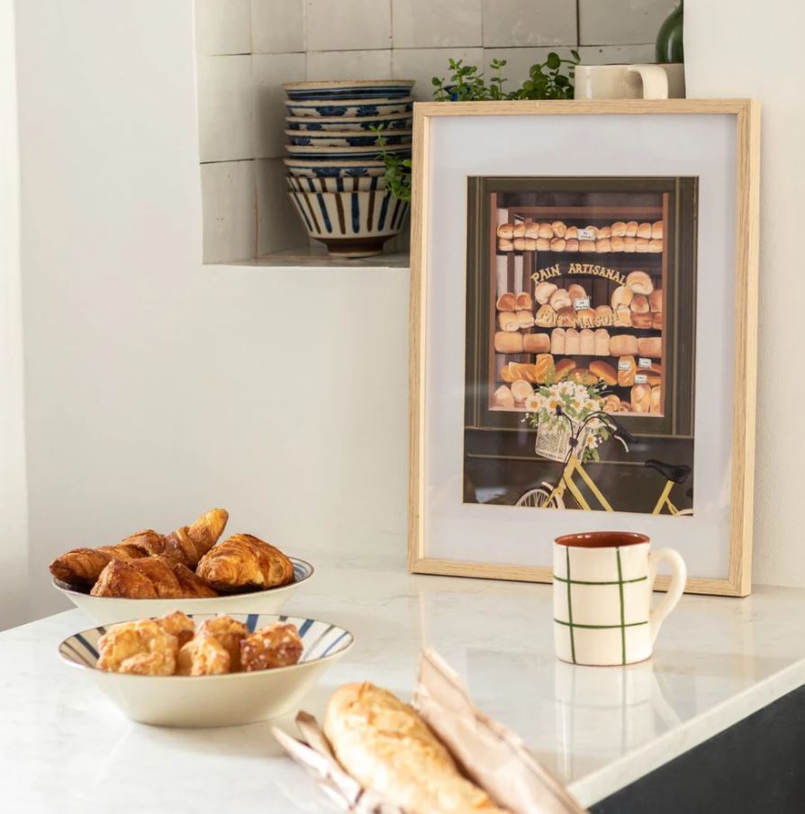 Coffret peinture au numéro - Boulangeries Parisiennes par Ananya Bhandari