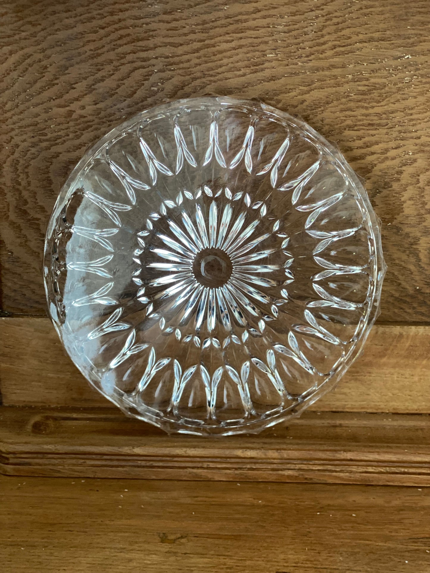 Dessous de plat en verre ciselé