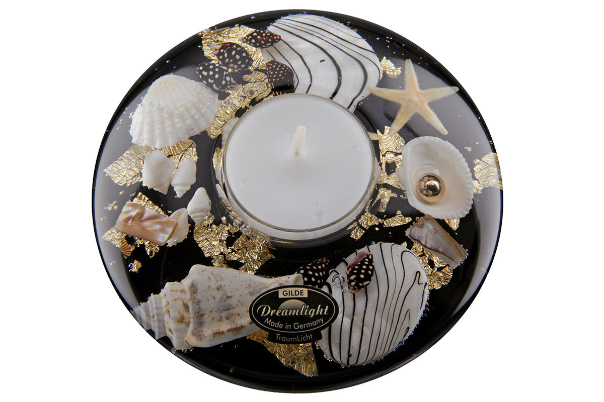 Bougeoir coquillage "Lumière du rêve"