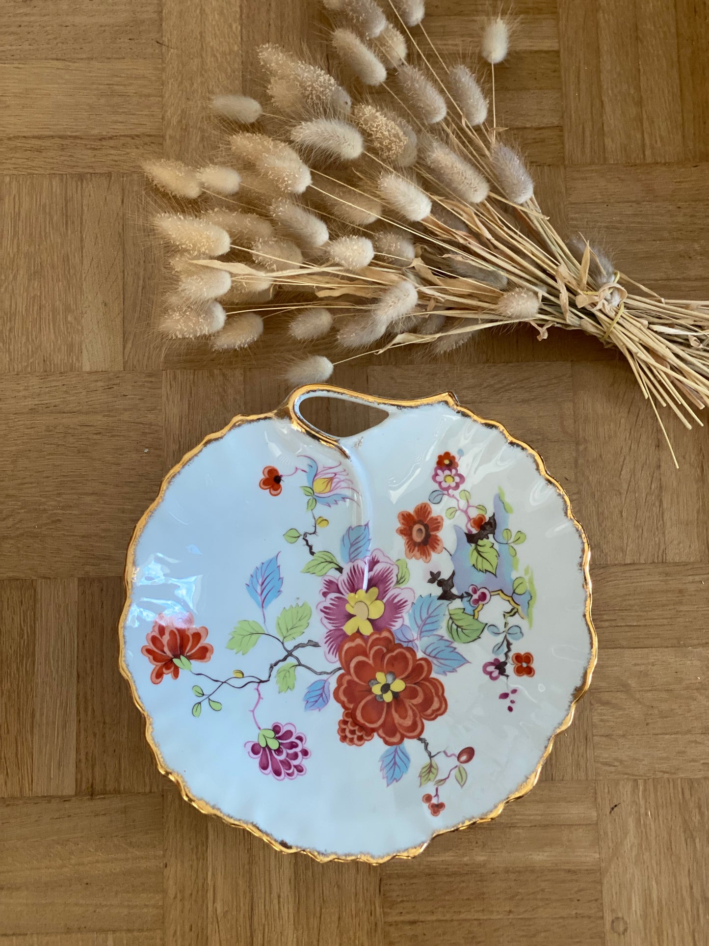 Coupe à fruits en porcelaine de Limoges